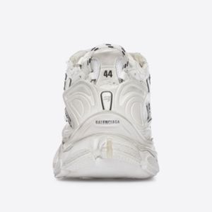 balenciaga MEN'S RUNNER SNEAKER IN WHITE